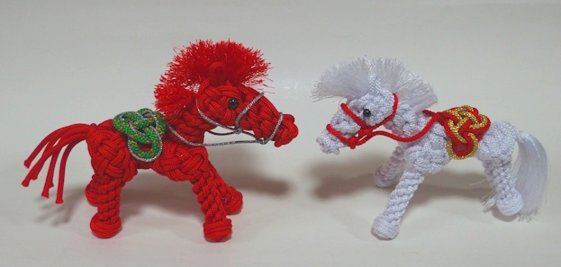 組みひも結びアートYO- 午